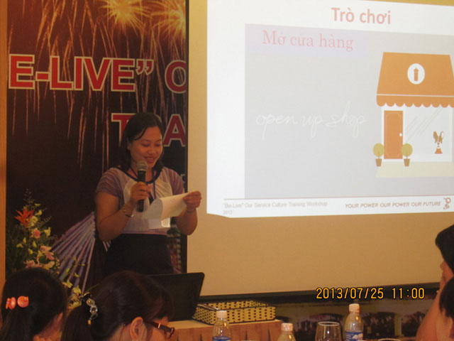 Be-live Our Service Culture - Sony (ngày 25 & 26-07-2013)